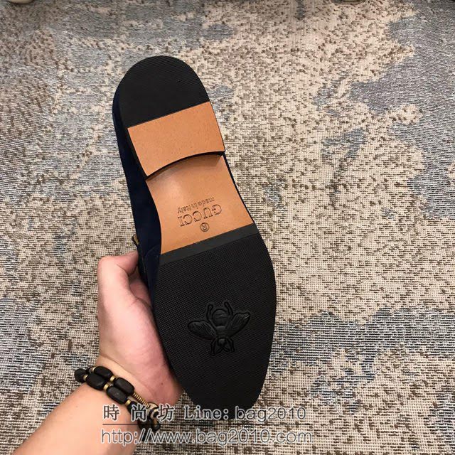 GUCCI男鞋 專櫃最新款 古馳正裝皮鞋 磨砂牛皮 Gucci男士休閒皮鞋  hdnx1295
